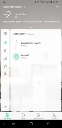Xiaomi lázmérő